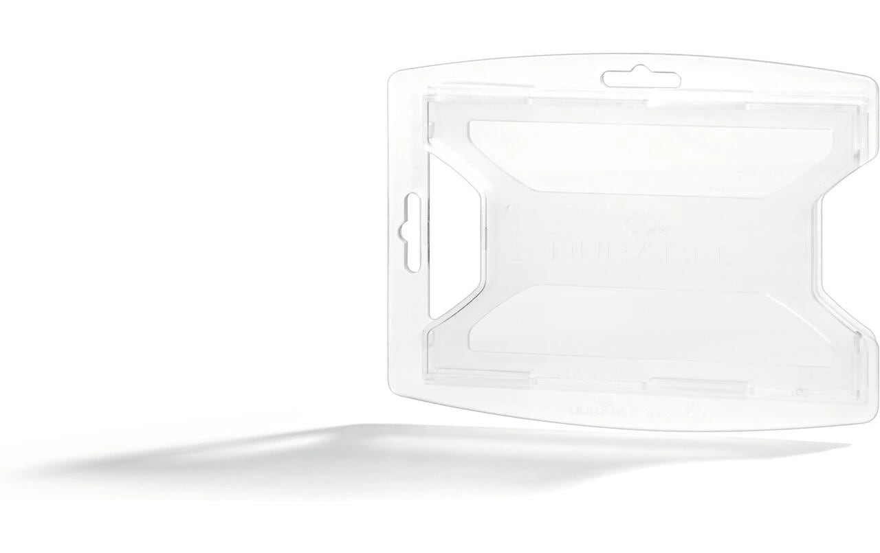 DURABLE Ausweishalter reXycle 2 Karten 10 Stück, Transparent DURABLE Ausweishalter reXycle 2 Karten 10 Stück, Transparent