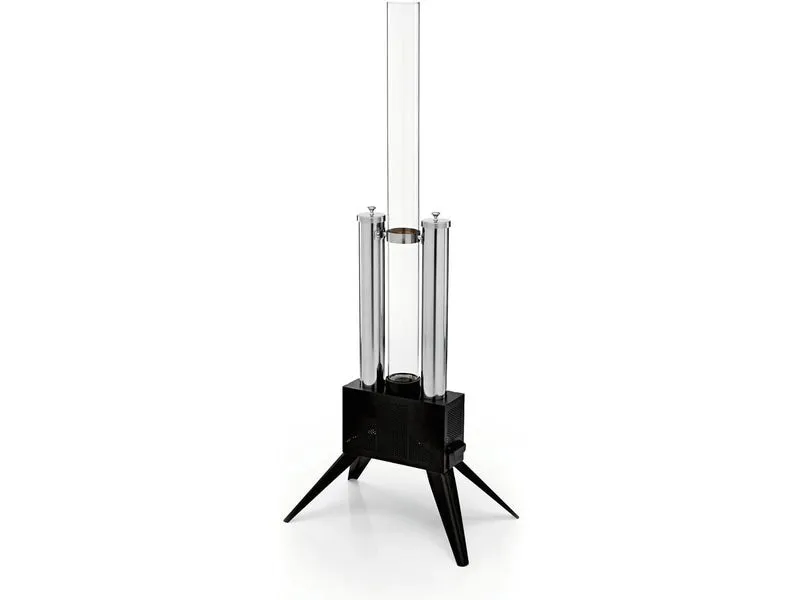 Landmann Pellet-Fackel 135 cm, Schwarz/Edelstahl
