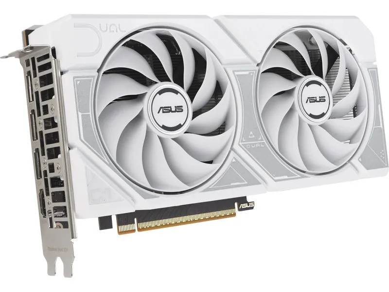 ASUS Grafikkarte Dual GeForce RTX 5060 8GB Weiss ASUS Grafikkarte Dual GeForce RTX 5060 8GB Weiss