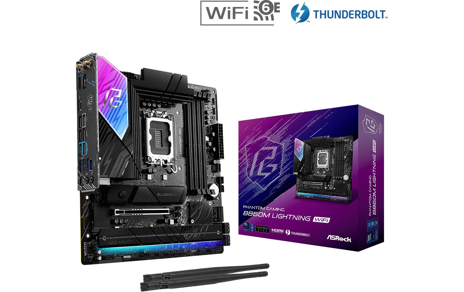 ASRock Mainboard B860M LIGHTNING WIFI