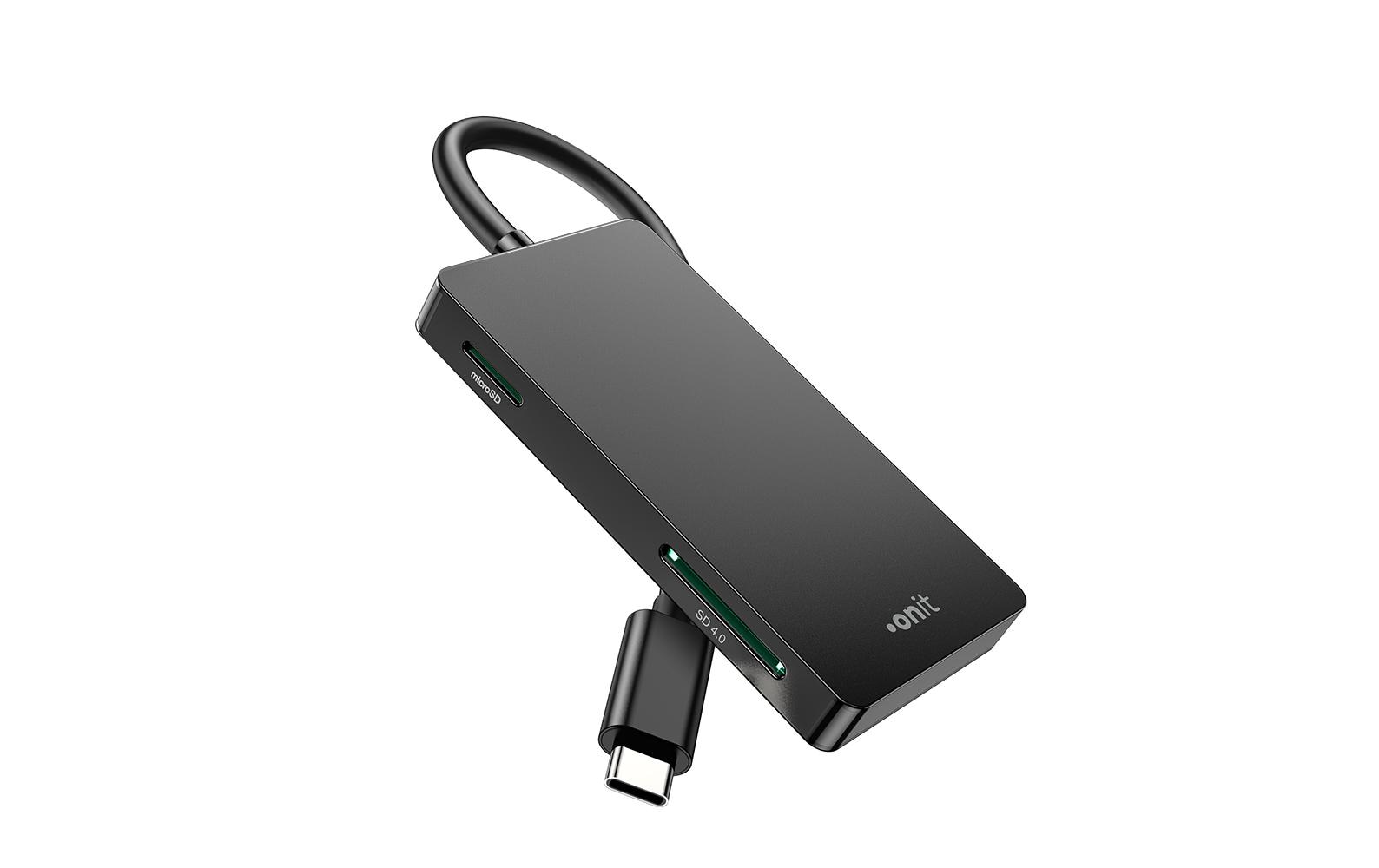 onit Card Reader Extern Pro USB-C 3-in1 onit Card Reader Extern Pro USB-C 3-in1