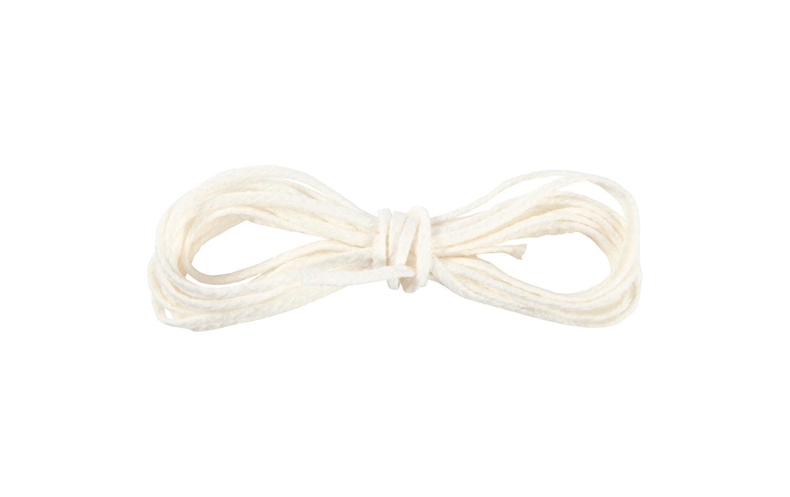 Creativ Company Kerzendocht 3 m x 12 mm, Weiss