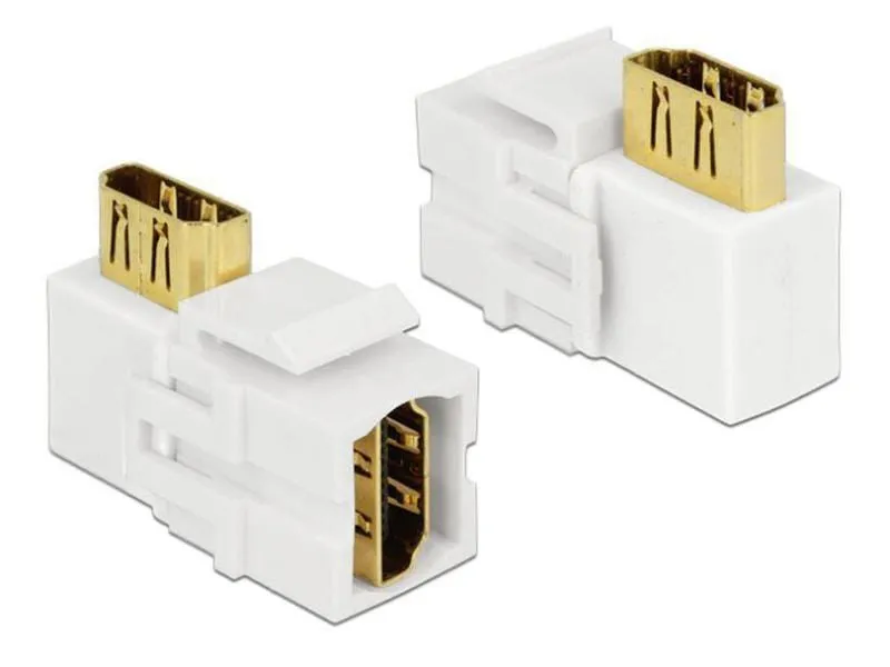 Delock Keystone-Modul HDMI Typ-A, WS 90° gewinkelt Delock Keystone-Modul HDMI Typ-A, WS 90° gewinkelt