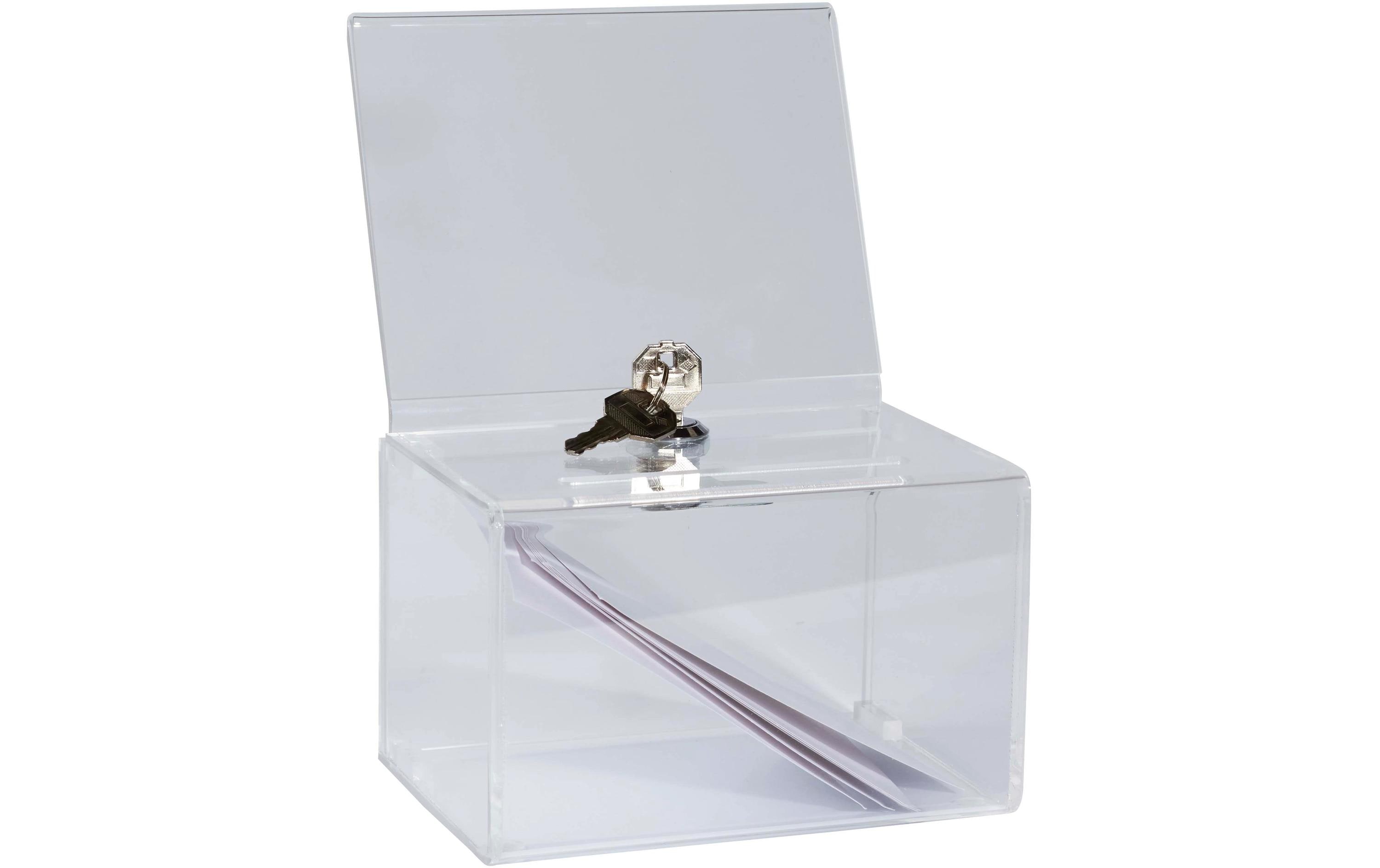 Exacompta Einwurfbox mit Kopfblende A6 Exacompta Einwurfbox mit Kopfblende A6