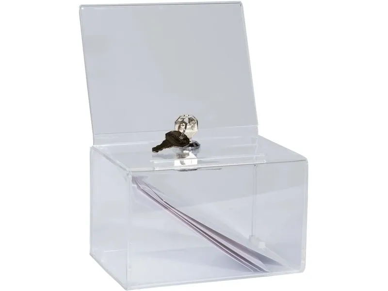 Exacompta Einwurfbox mit Kopfblende A6