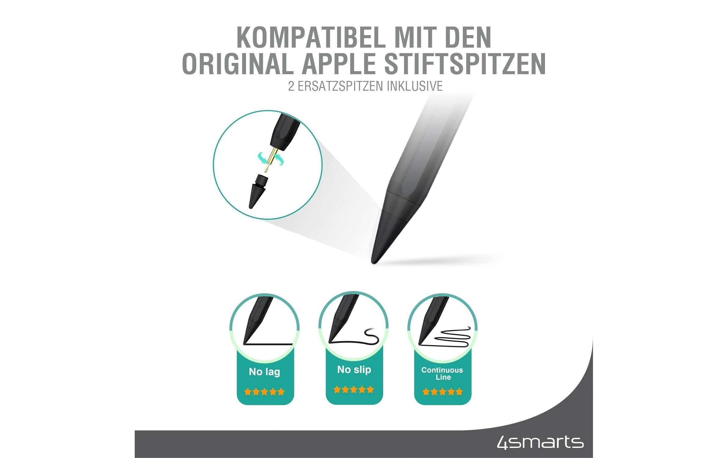 4smarts Eingabestift Pencil Pro 3 Schwarz 4smarts Eingabestift Pencil Pro 3 Schwarz