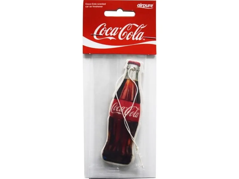 airpure Papierkarte Flasche Coca Cola airpure Papierkarte Flasche Coca Cola