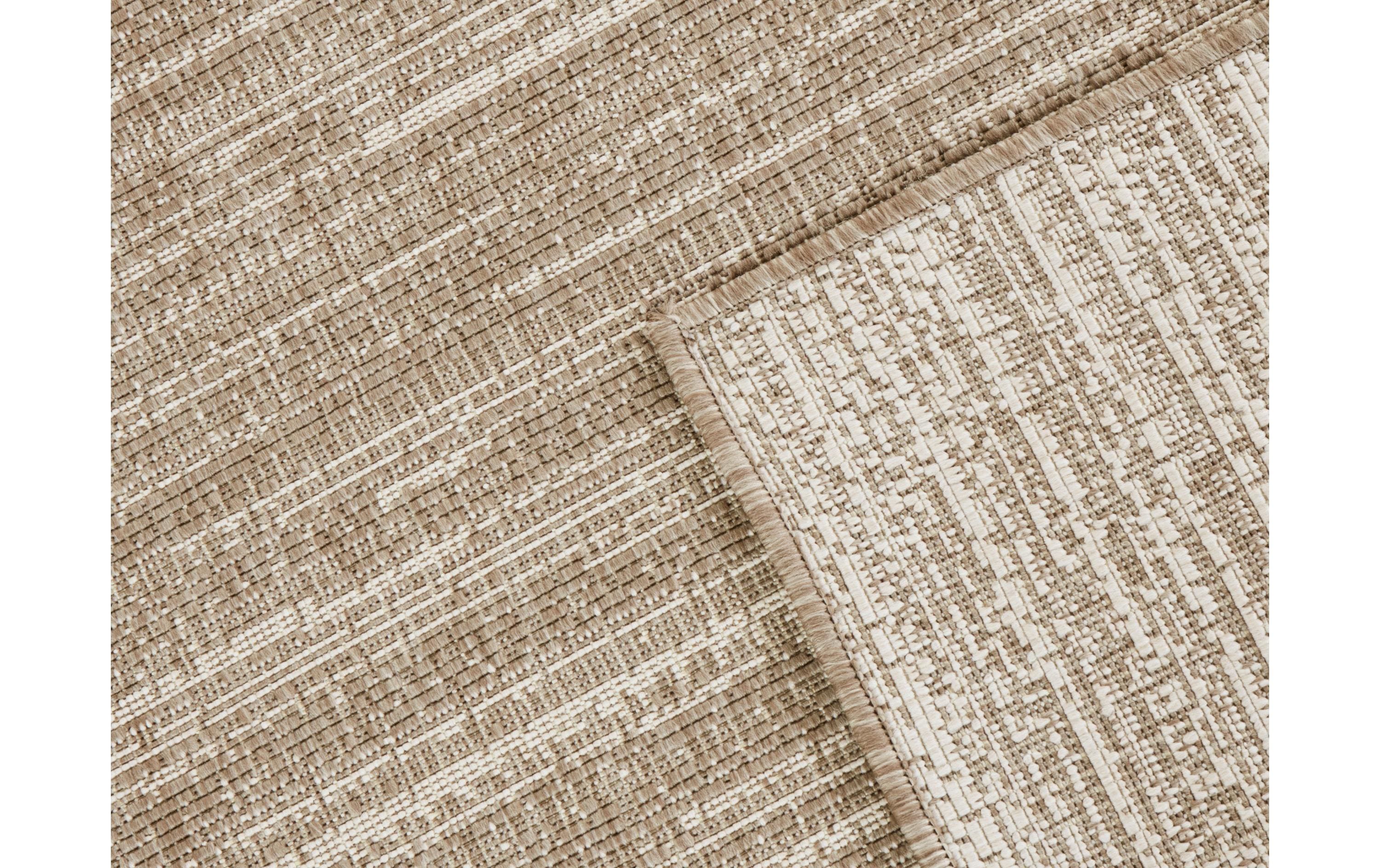 Elle Decoration Teppich Melange 80 x 150 cm, Linen