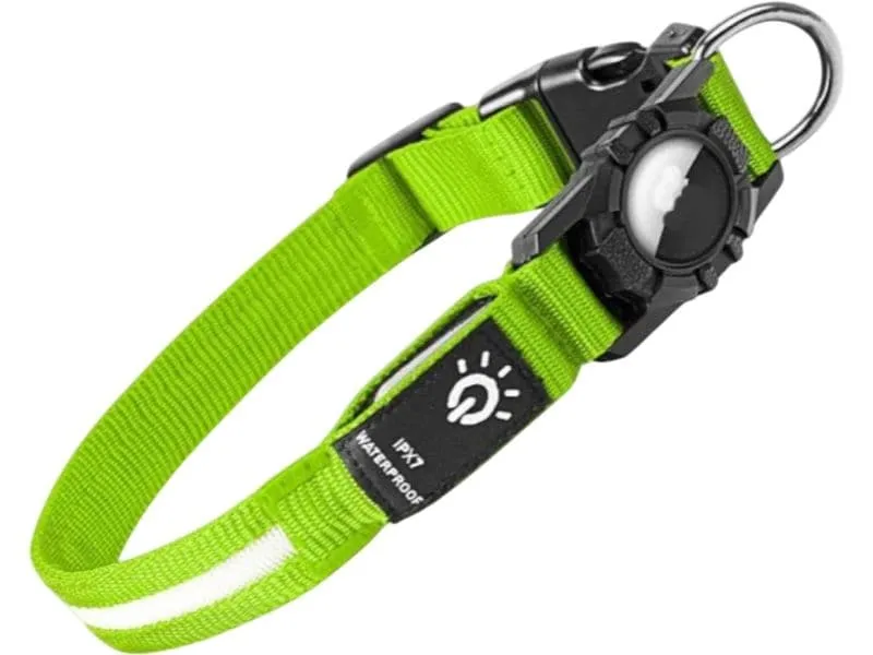 Esmée Halsband mit Airtaghalterung S Esmée Halsband mit Airtaghalterung S