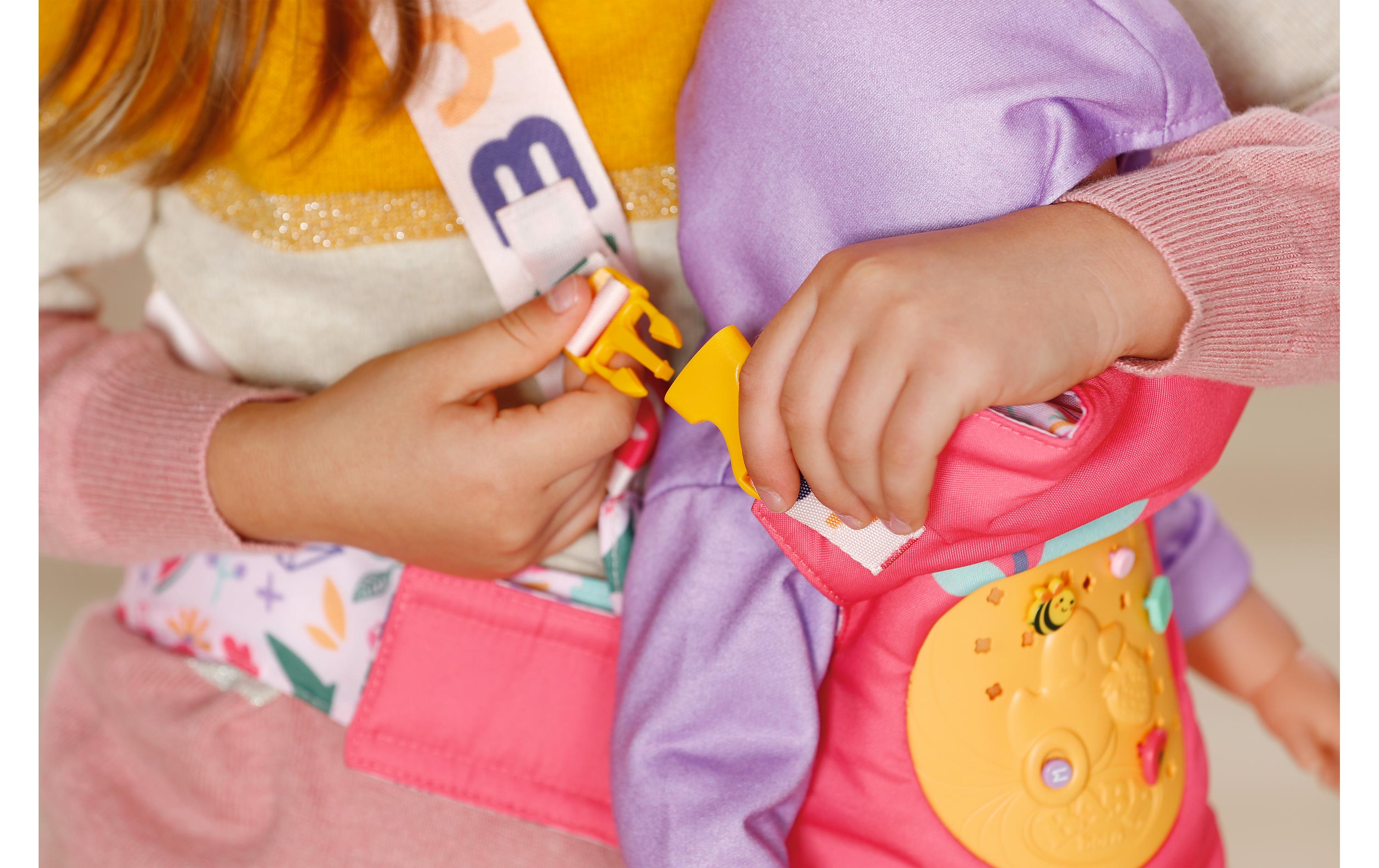 Baby Born Puppenzubehör Pinplay Babytrage