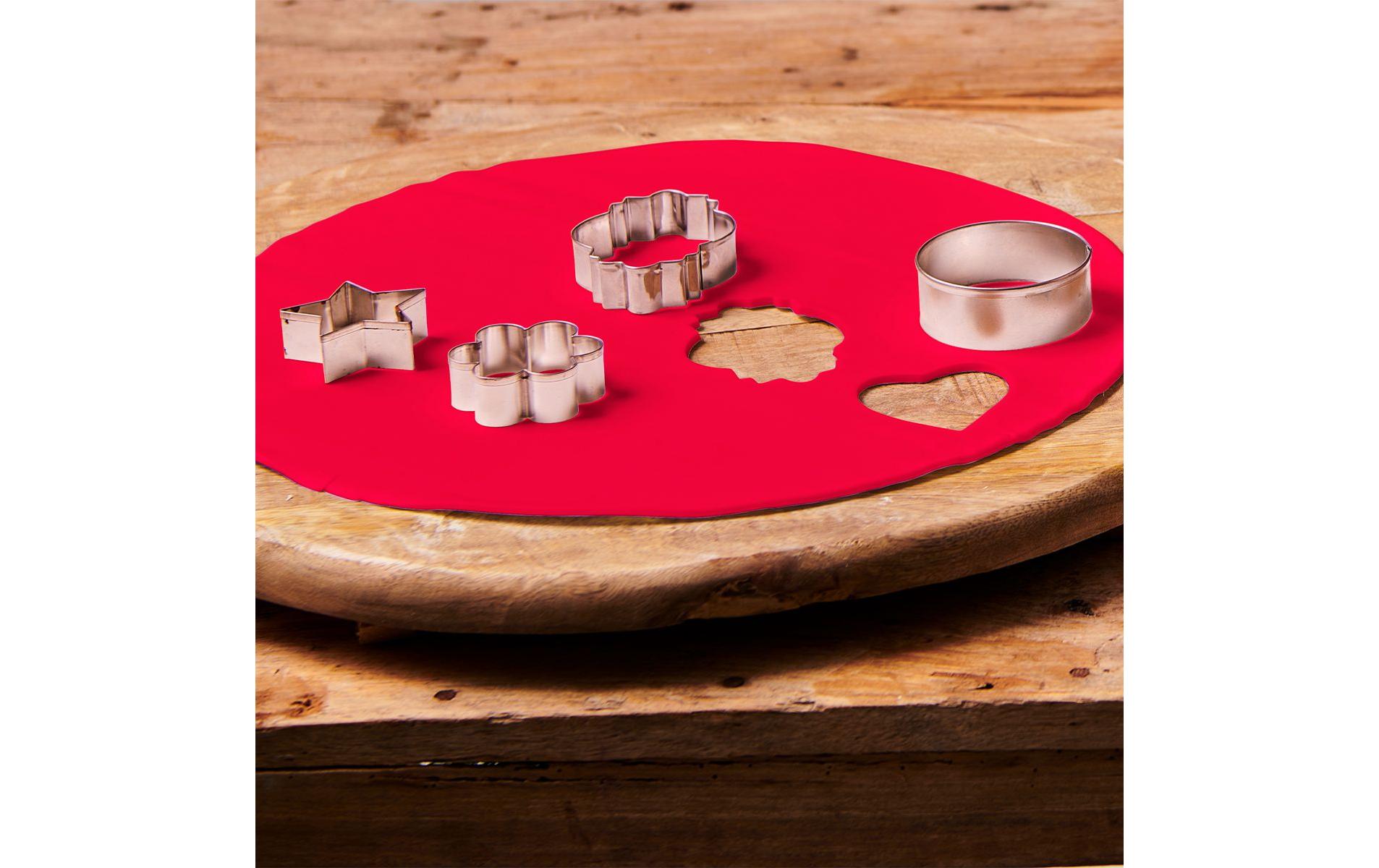 Funcakes Ausgerollte Fondant Decke Rot, 430g