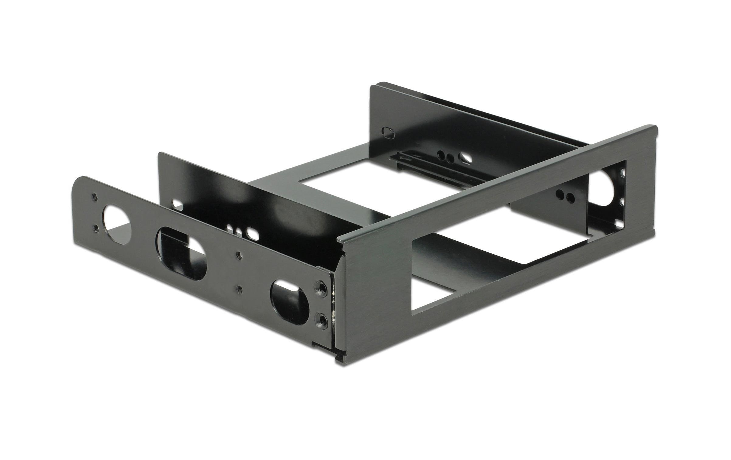 Delock 5.25-Einbaurahmen für 1x 3.5-HDD/SDD Delock 5.25-Einbaurahmen für 1x 3.5-HDD/SDD