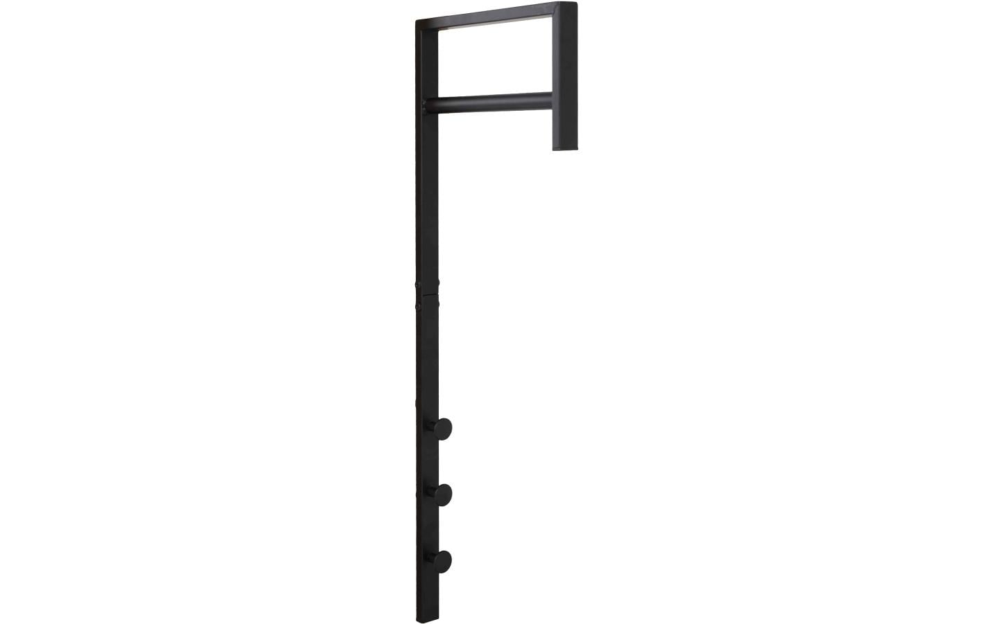 House Nordic Wandgarderobe Trento 30 x 82 cm, Schwarz