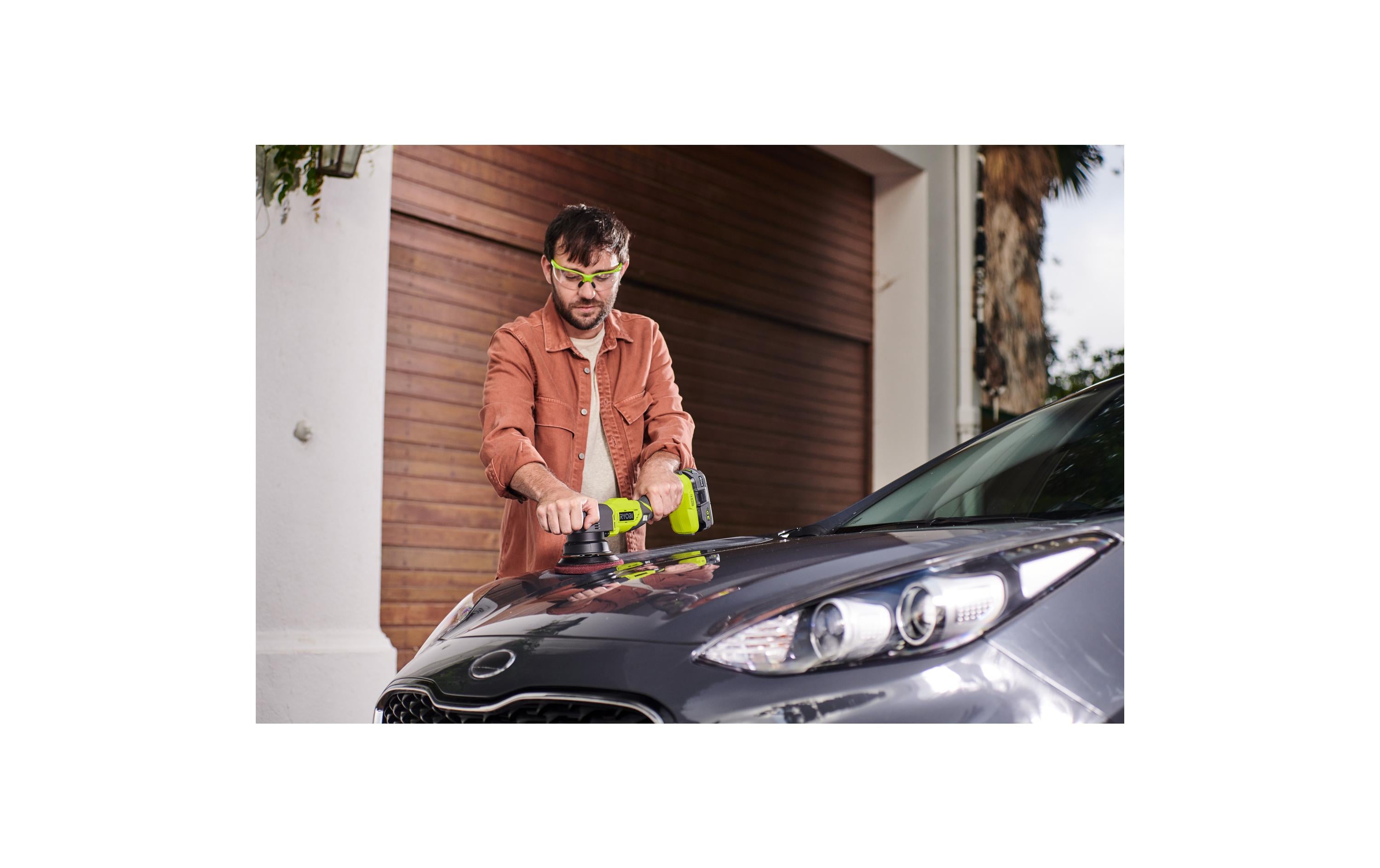 RYOBI Akku-Winkelpolierer R18P-0, 18 V, Solo RYOBI Akku-Winkelpolierer R18P-0, 18 V, Solo