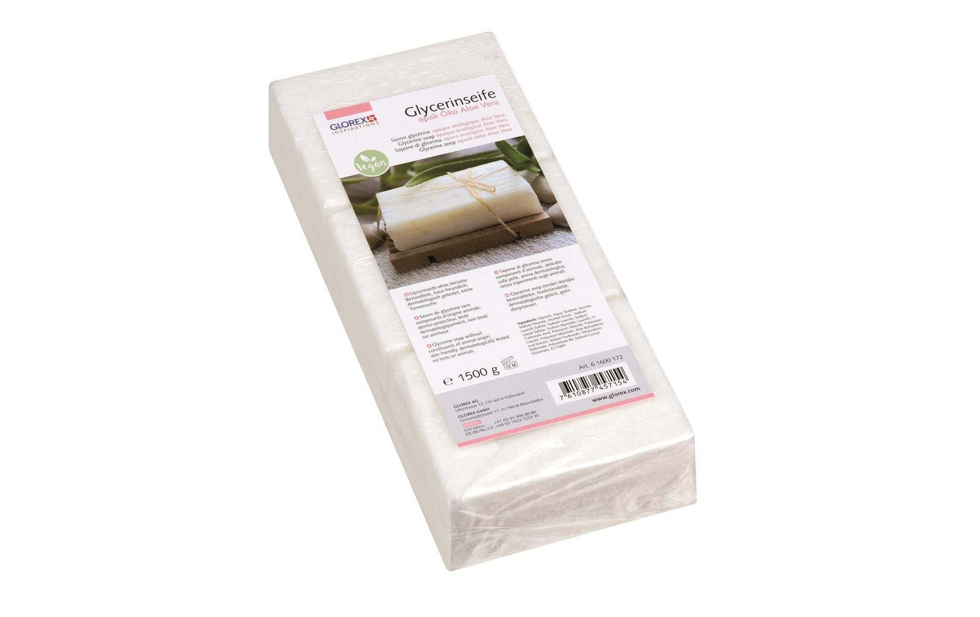 Glorex Glycerinseife Öko Opak, 1500g