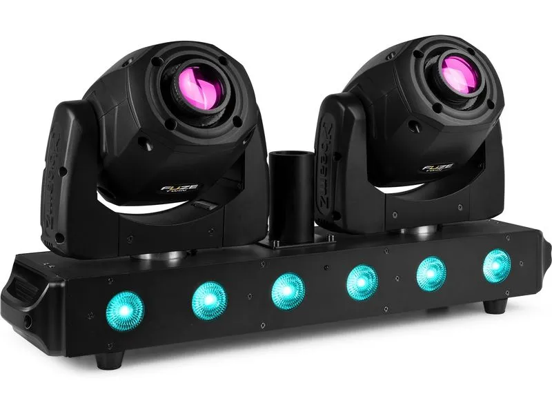 BeamZ Moving Head Fuze Twin Bar BeamZ Moving Head Fuze Twin Bar