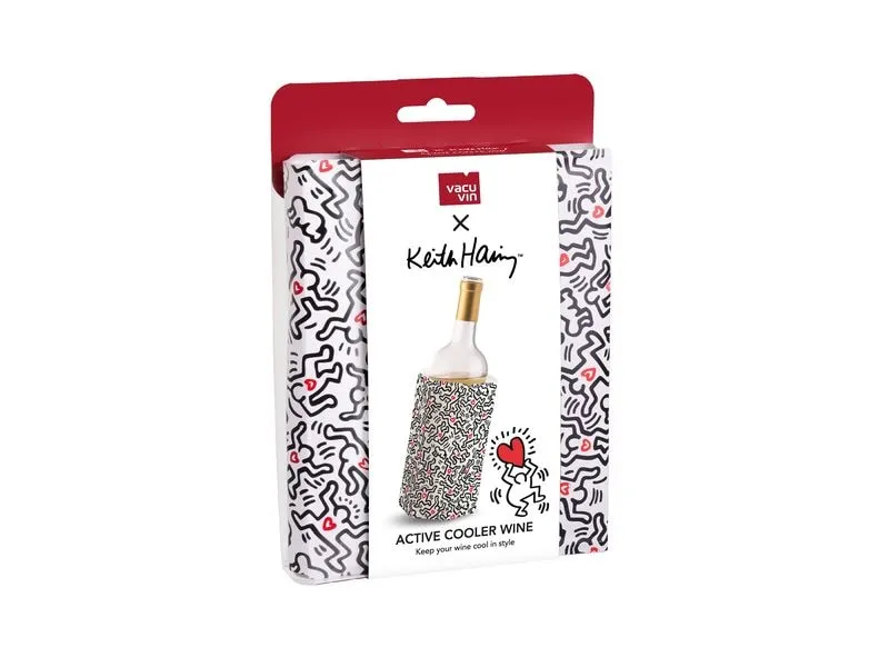 Vacuvin Weinkühler Kühlmanschette Keith Haring Mehrfarbig Vacuvin Weinkühler Kühlmanschette Keith Haring Mehrfarbig