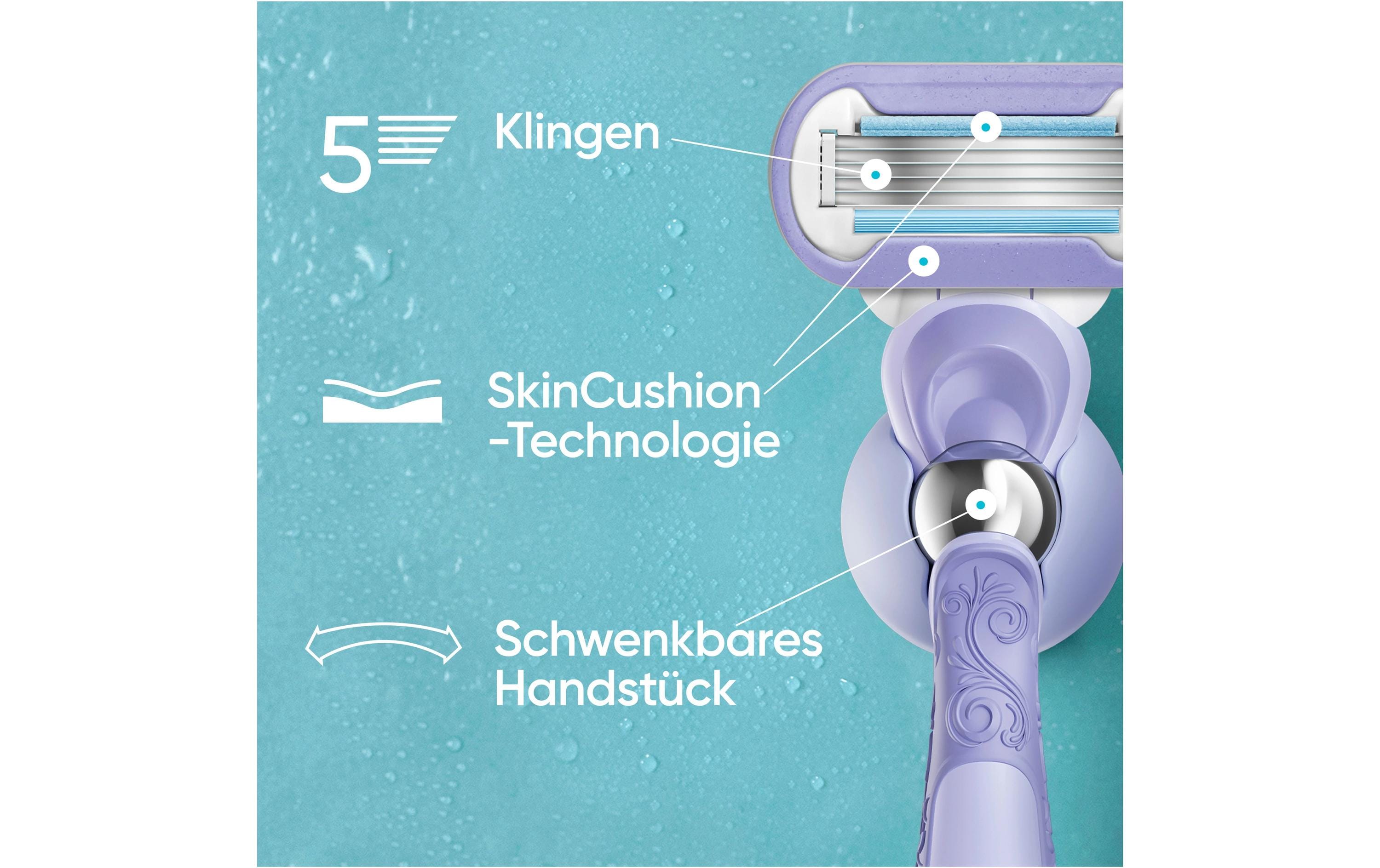 Gillette Venus Rasierklingen Extra Smooth Swirl 8 Stück