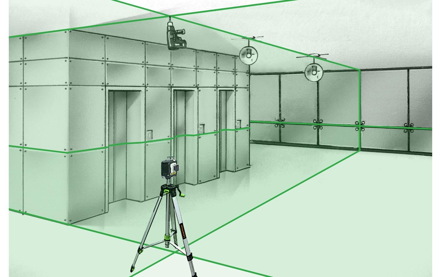 Laserliner Kreuzlinien-Laser CompactPlane 3G Pro 30 m Laserliner Kreuzlinien-Laser CompactPlane 3G Pro 30 m