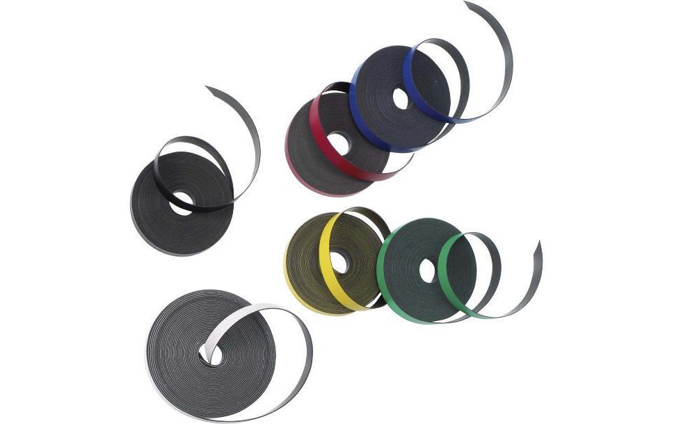 Nobo Magnetband 10 mm x 5 m, Schwarz