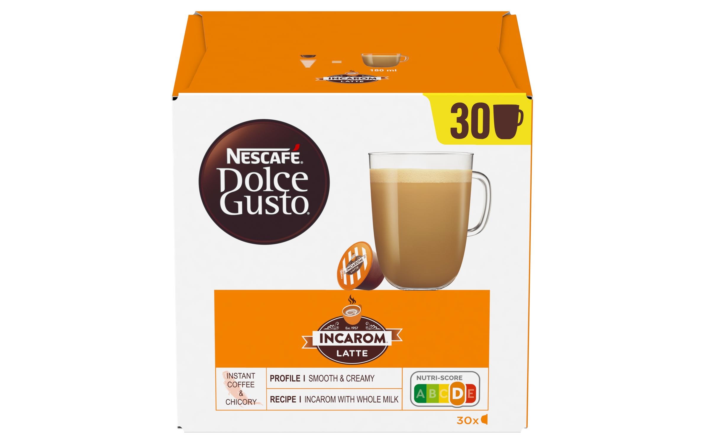 Nescafé Kaffeekapseln Dolce Gusto Incarom Latte 30 Stück