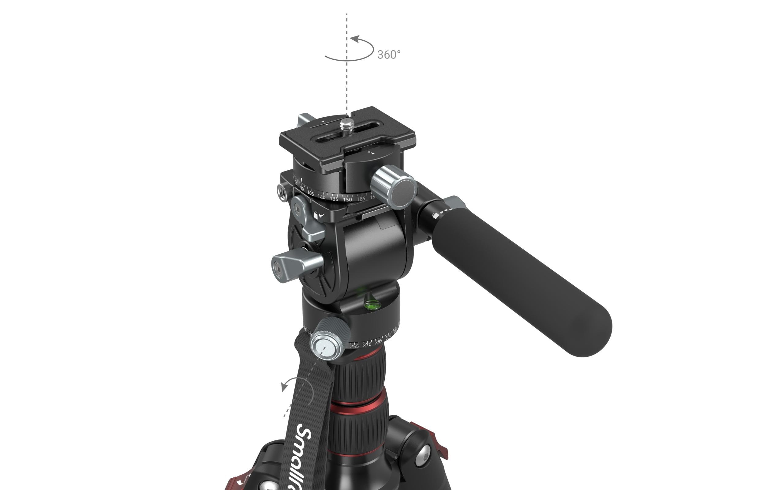 Smallrig Videokopf Lightweight Fluid