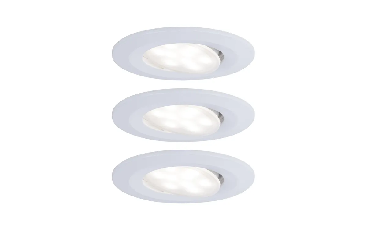 Paulmann Einbauspot LED Calla Basisset, 3 x 6W, 4.000K, Weiss Paulmann Einbauspot LED Calla Basisset, 3 x 6W, 4.000K, Weiss