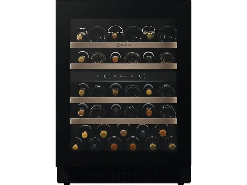 Electrolux Weinkühlschrank WKF8GL20S 40 Flaschen, Schwarz Electrolux Weinkühlschrank WKF8GL20S 40 Flaschen, Schwarz