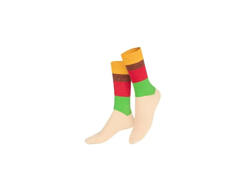 EatMySocks Socken Cheeseburger 1 Paar, One Size EatMySocks Socken Cheeseburger 1 Paar, One Size