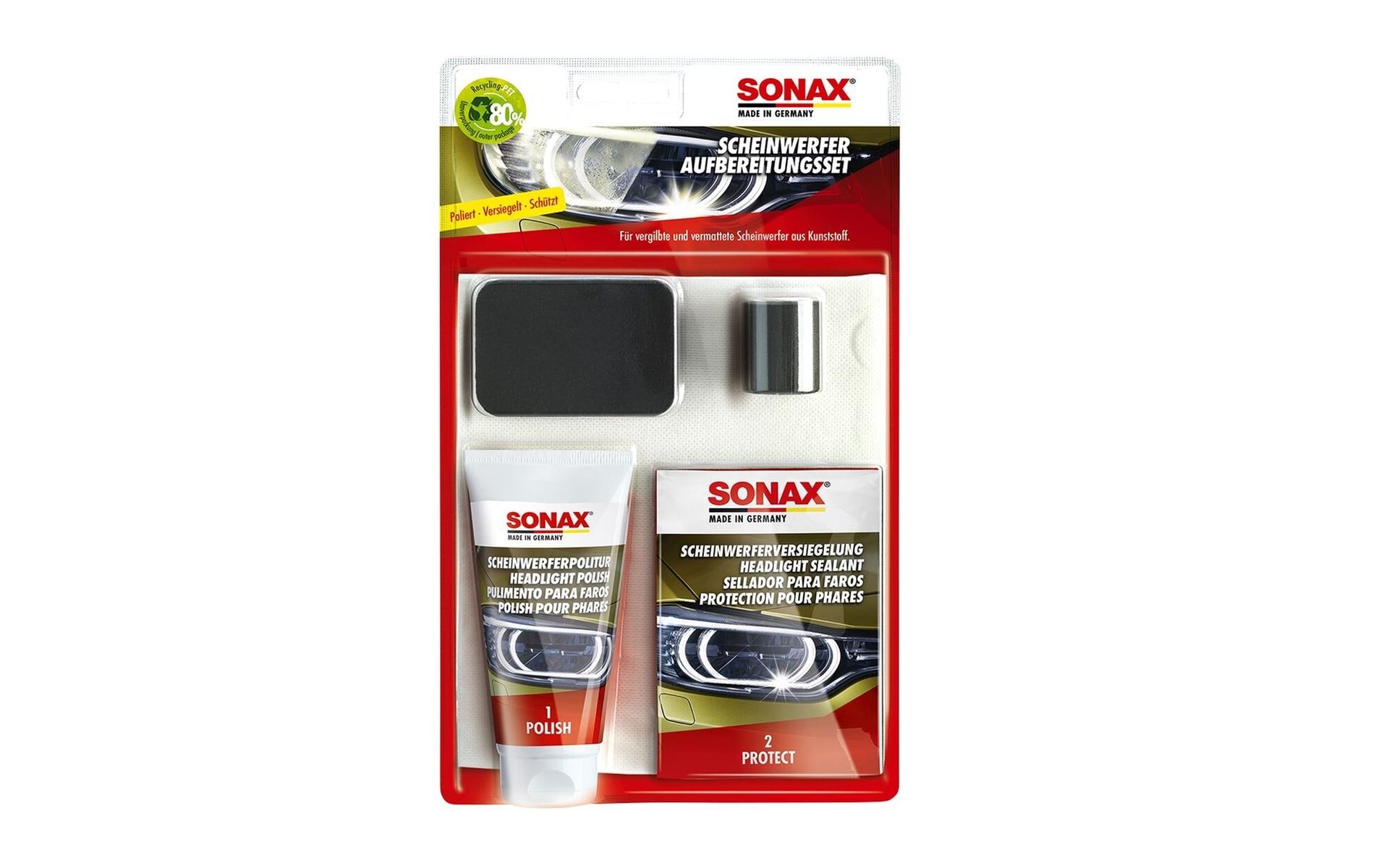 Sonax Scheinwerfer Aufbereitungsset 85 ml Sonax Scheinwerfer Aufbereitungsset 85 ml