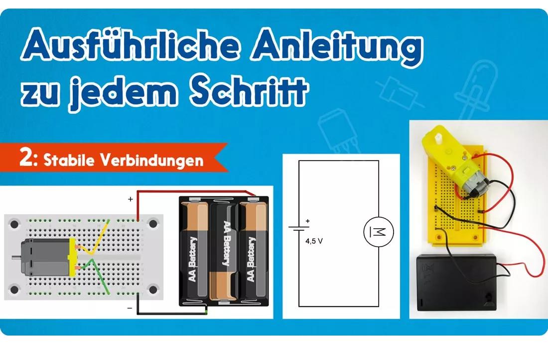 Franzis Experimentierkasten GEOLINO Roboter-Bausatz, Deutsch