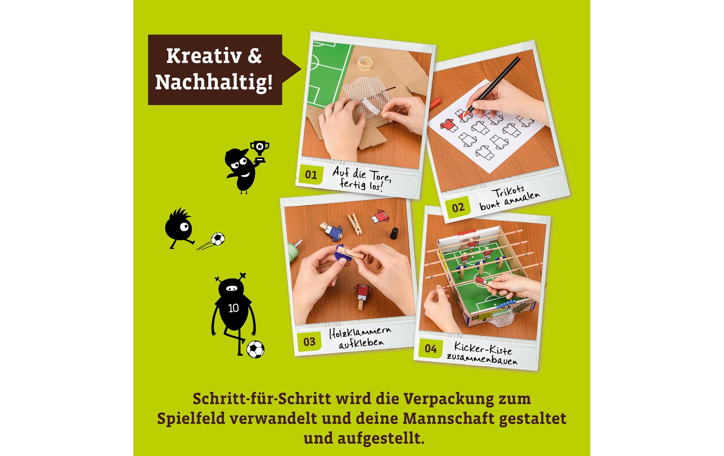 Kosmos Bastelbox Fussball Tisch-Kicker
