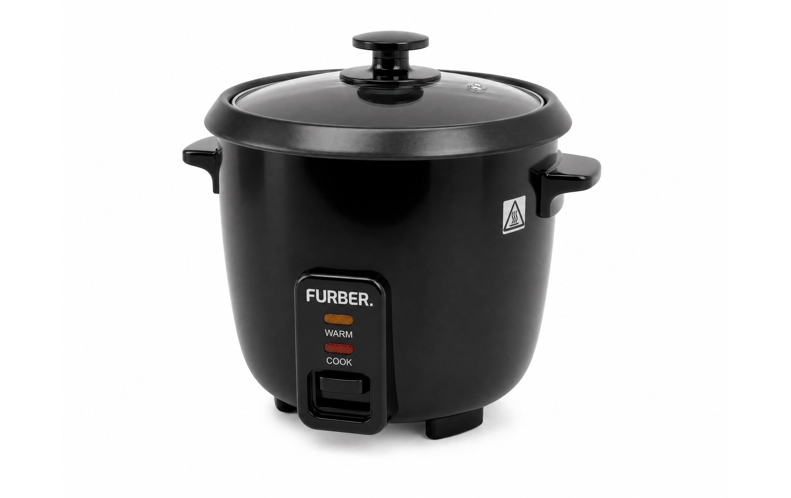 FURBER Reiskocher REN 0.6 l, Schwarz
