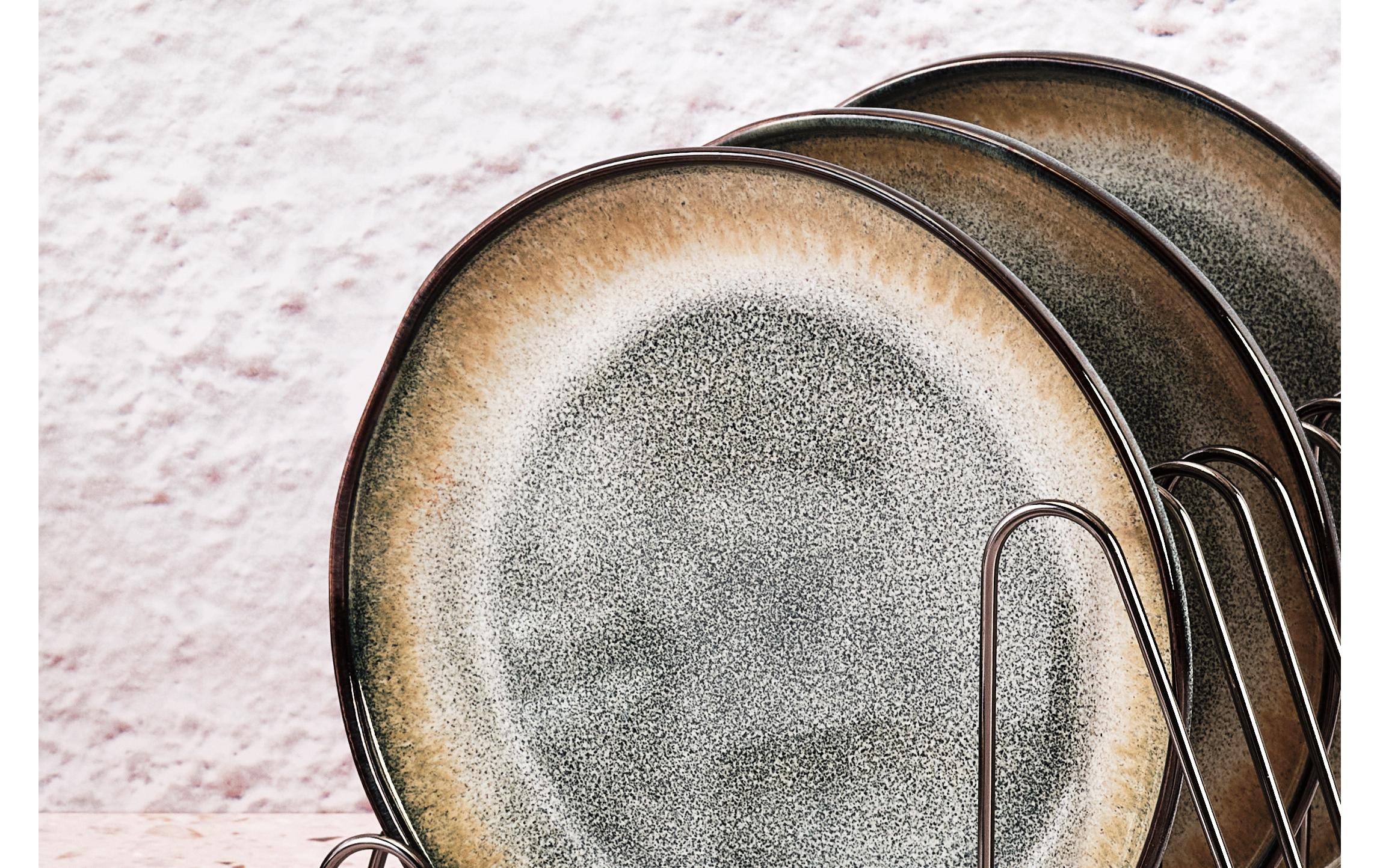 Björn Speiseteller Genesis Braun, Ø20.5 cm - 6-teilig