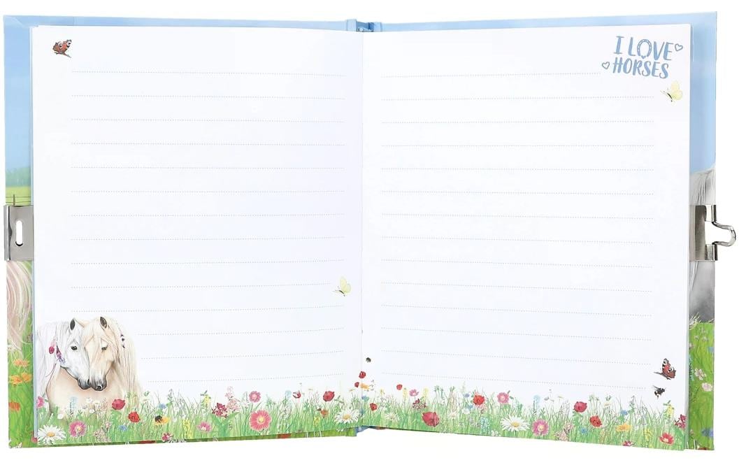 Depesche Tagebuch Miss Melody mit Schloss, 192 Seiten