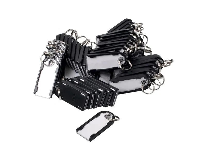 Pavo Schlüsselanhänger Schwarz, 50 St magnetisch Pavo Schlüsselanhänger Schwarz, 50 St magnetisch