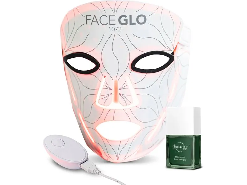 Rio Lichttherapie-Gerät FaceGLO 1072 mit Serum Rio Lichttherapie-Gerät FaceGLO 1072 mit Serum