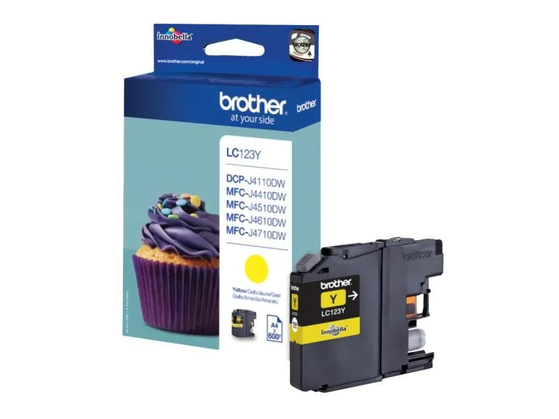 Brother Tinte LC-123Y Yellow Brother Tinte LC-123Y Yellow