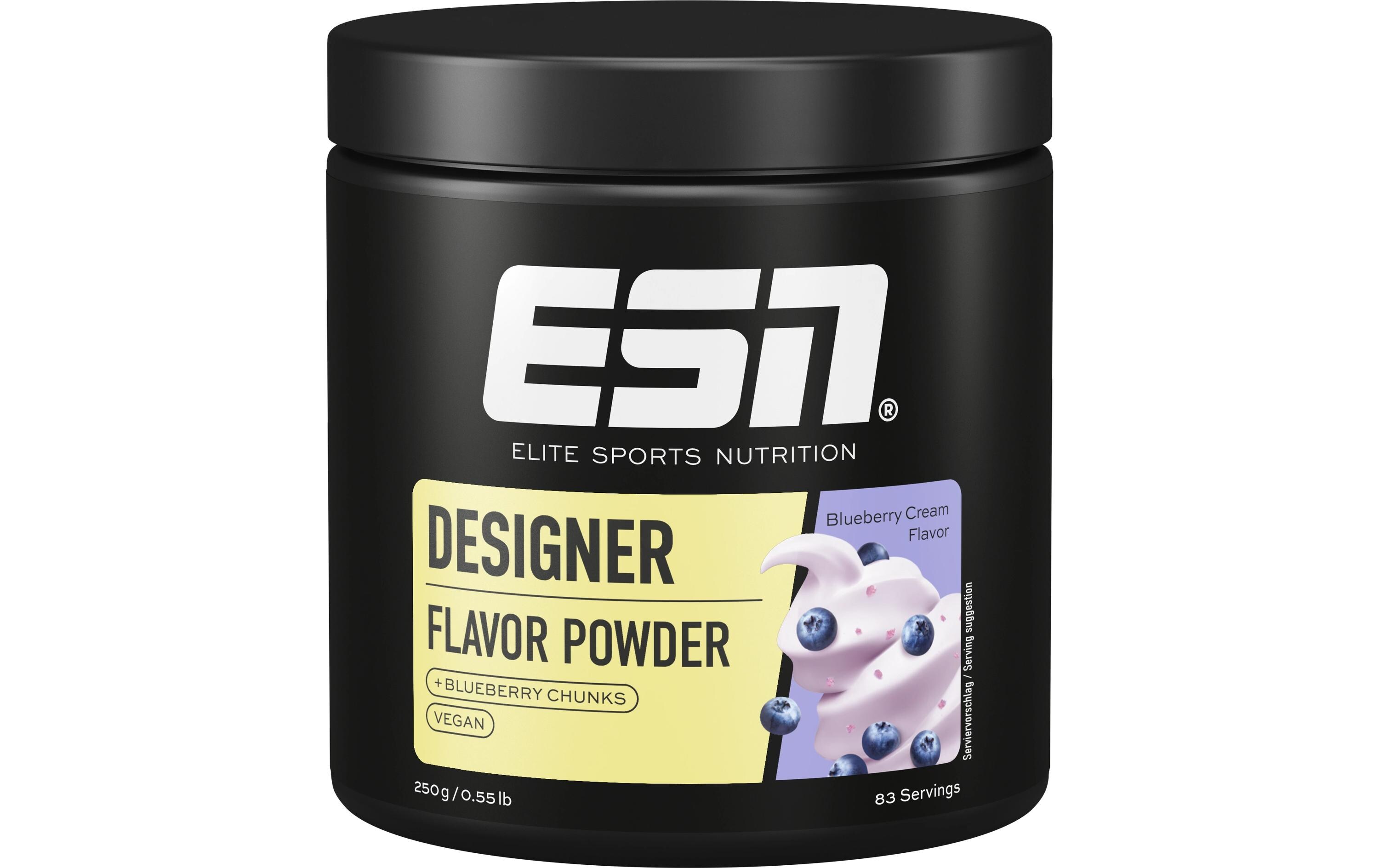 ESN Designer Flavor Powder Blueberry Cream, 250 g