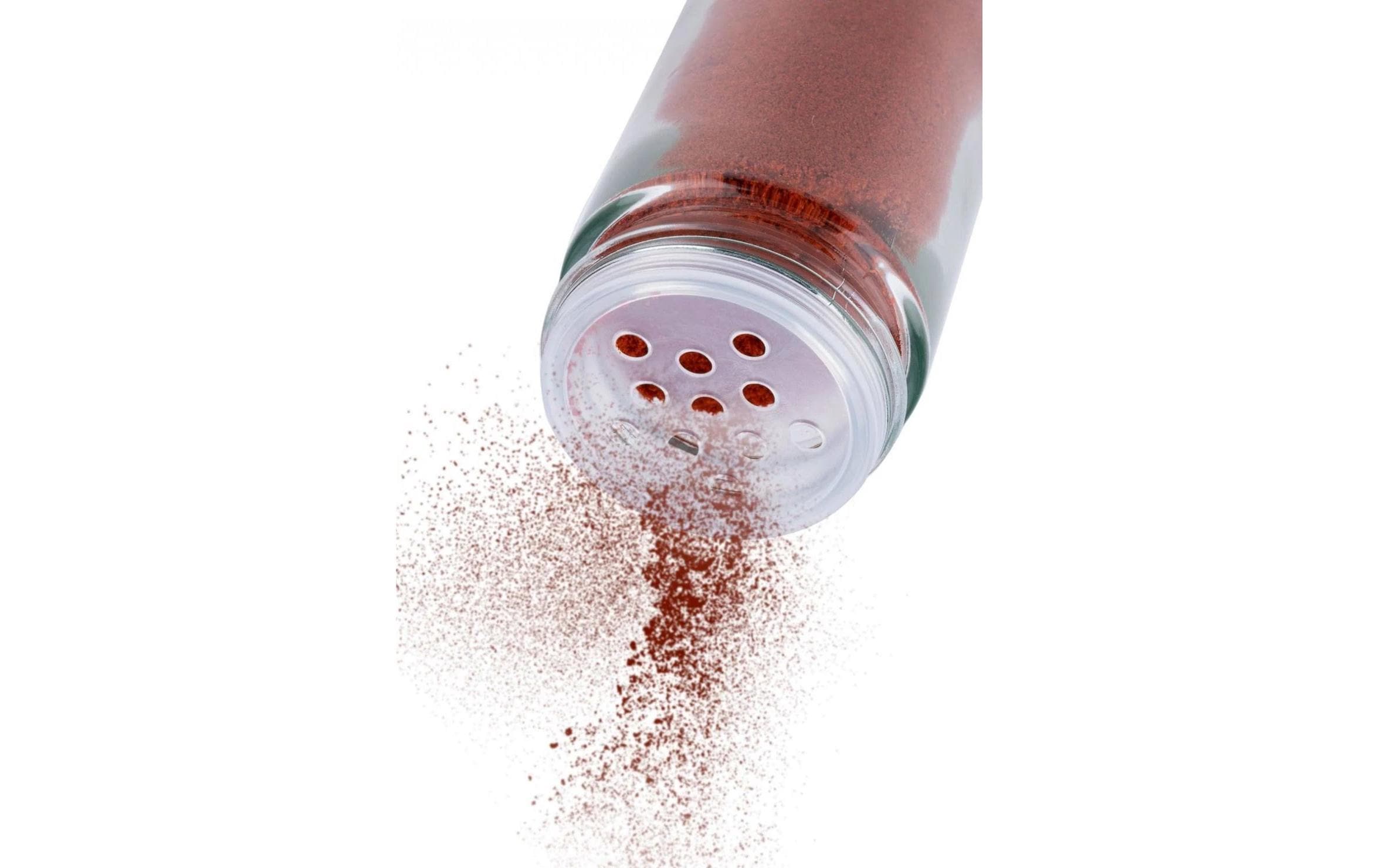 ALPINA Drehbares Gewürzregal 12-teilig, Silber