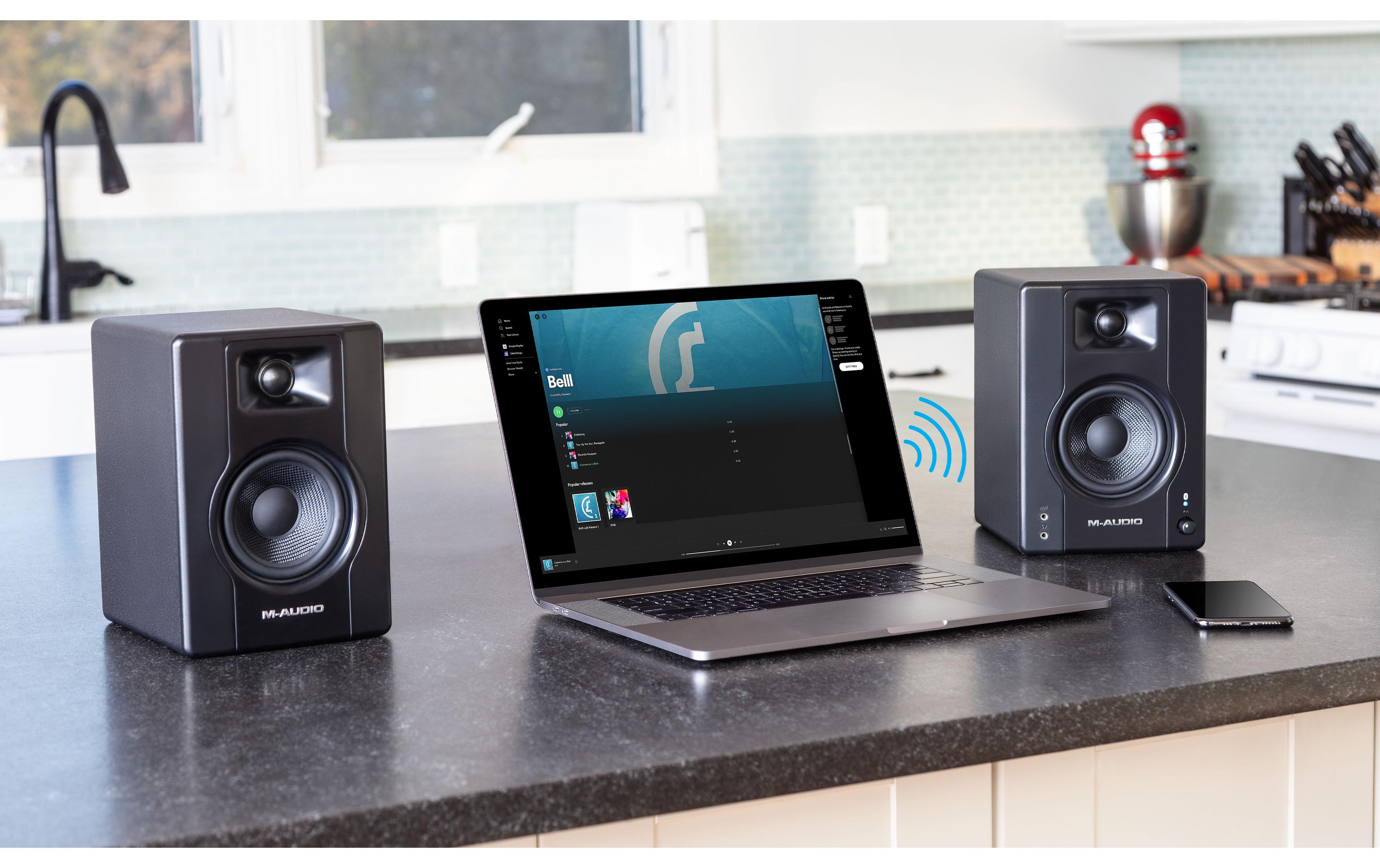 M-Audio Studiomonitore BX3BT Schwarz