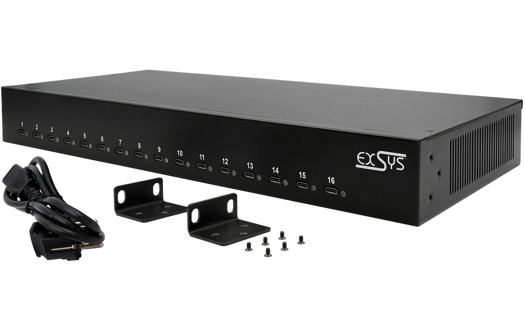 Exsys Ladestation EX-11017 Schwarz