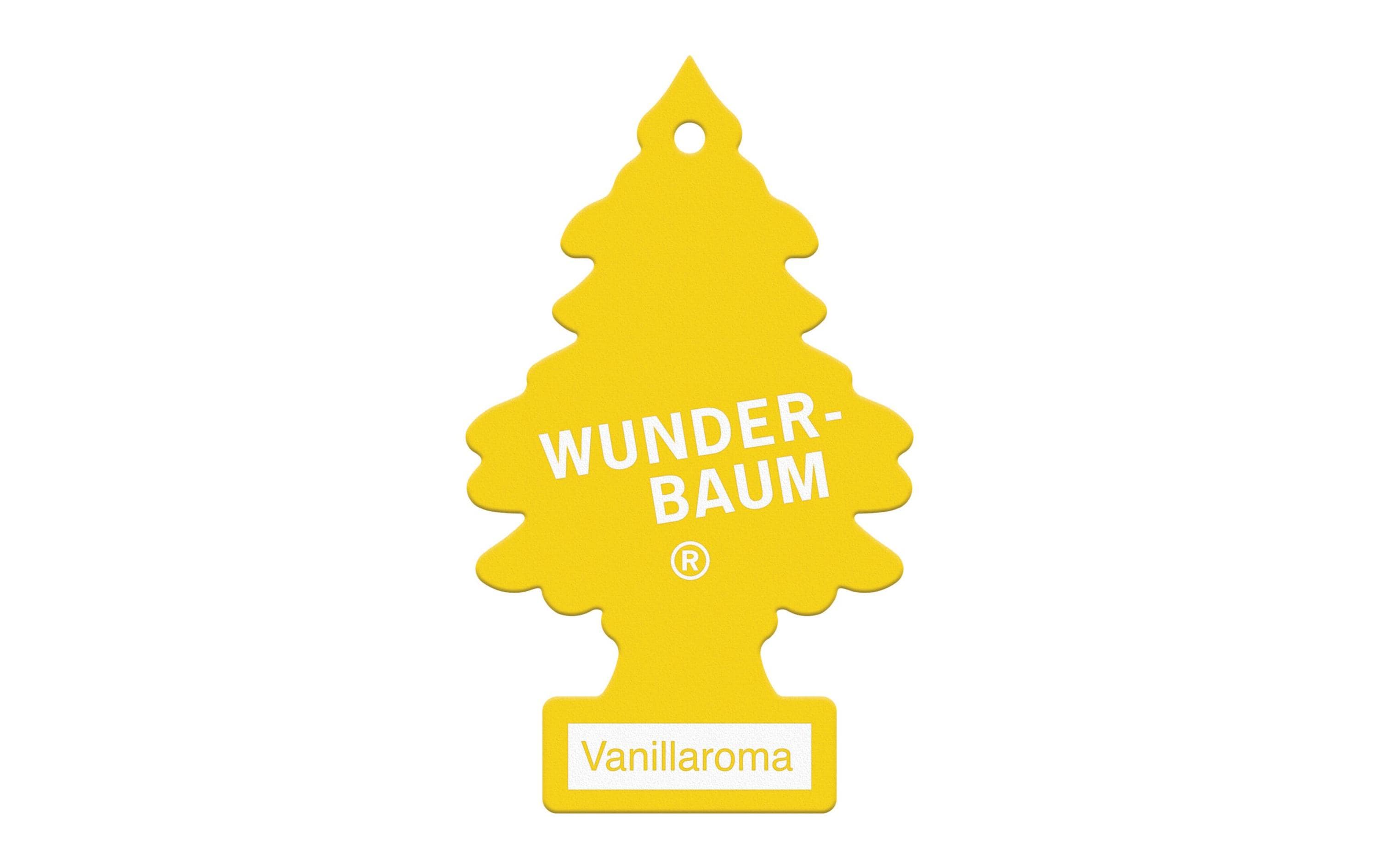 Wunderbaum Auto-Lufterfrischer Vanillaroma 3er Pack
