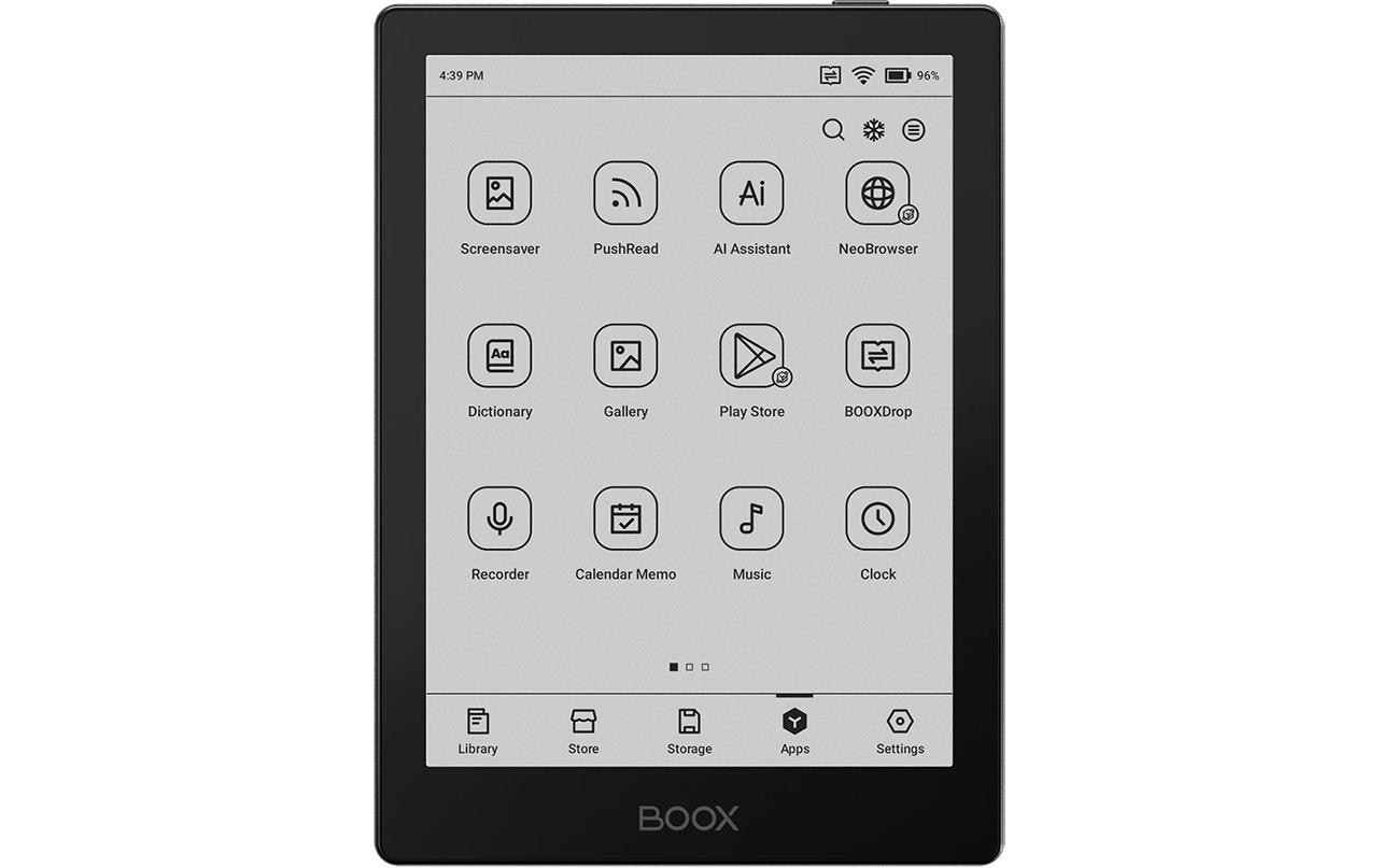 Onyx E-Book Reader BOOX Go 6 Schwarz Onyx E-Book Reader BOOX Go 6 Schwarz