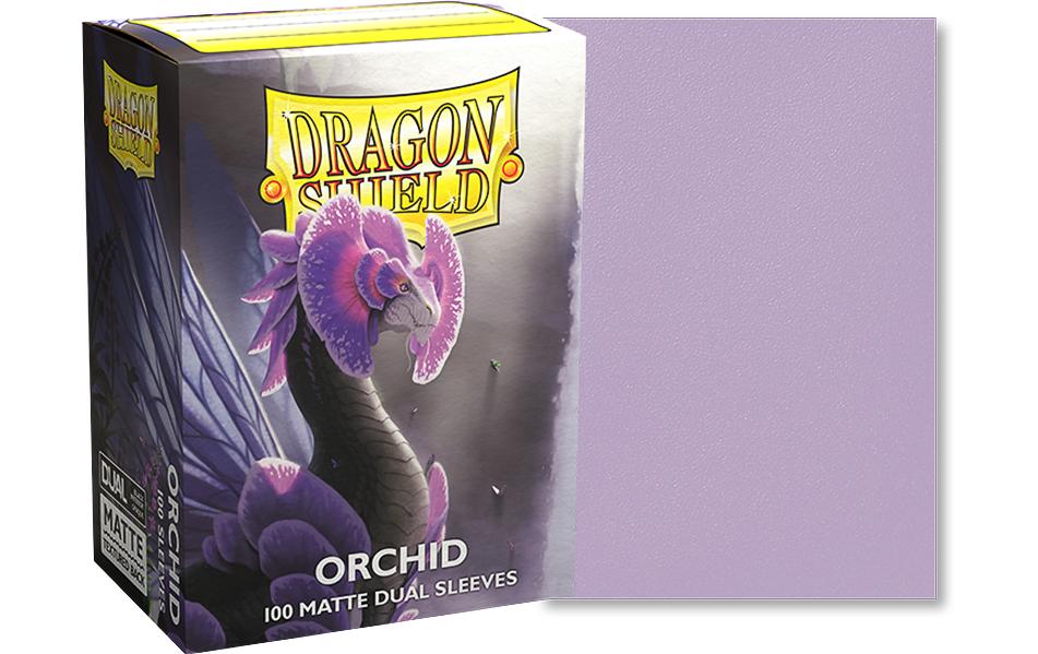 Dragon Shield Kartenhülle Dual Matte: Orchid Standardgrösse Lila 100