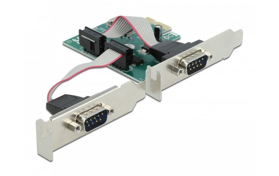 Delock PCI-Express-Karte 90007 2x Seriell / RS-232