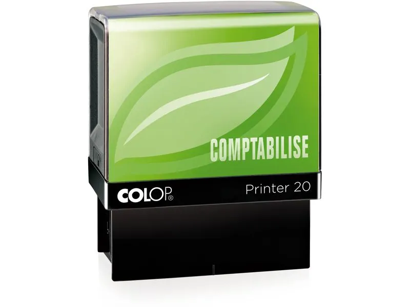 Colop Wort- und Datumsstempel Green Line «COMPTABILISE», Rot Colop Wort- und Datumsstempel Green Line «COMPTABILISE», Rot
