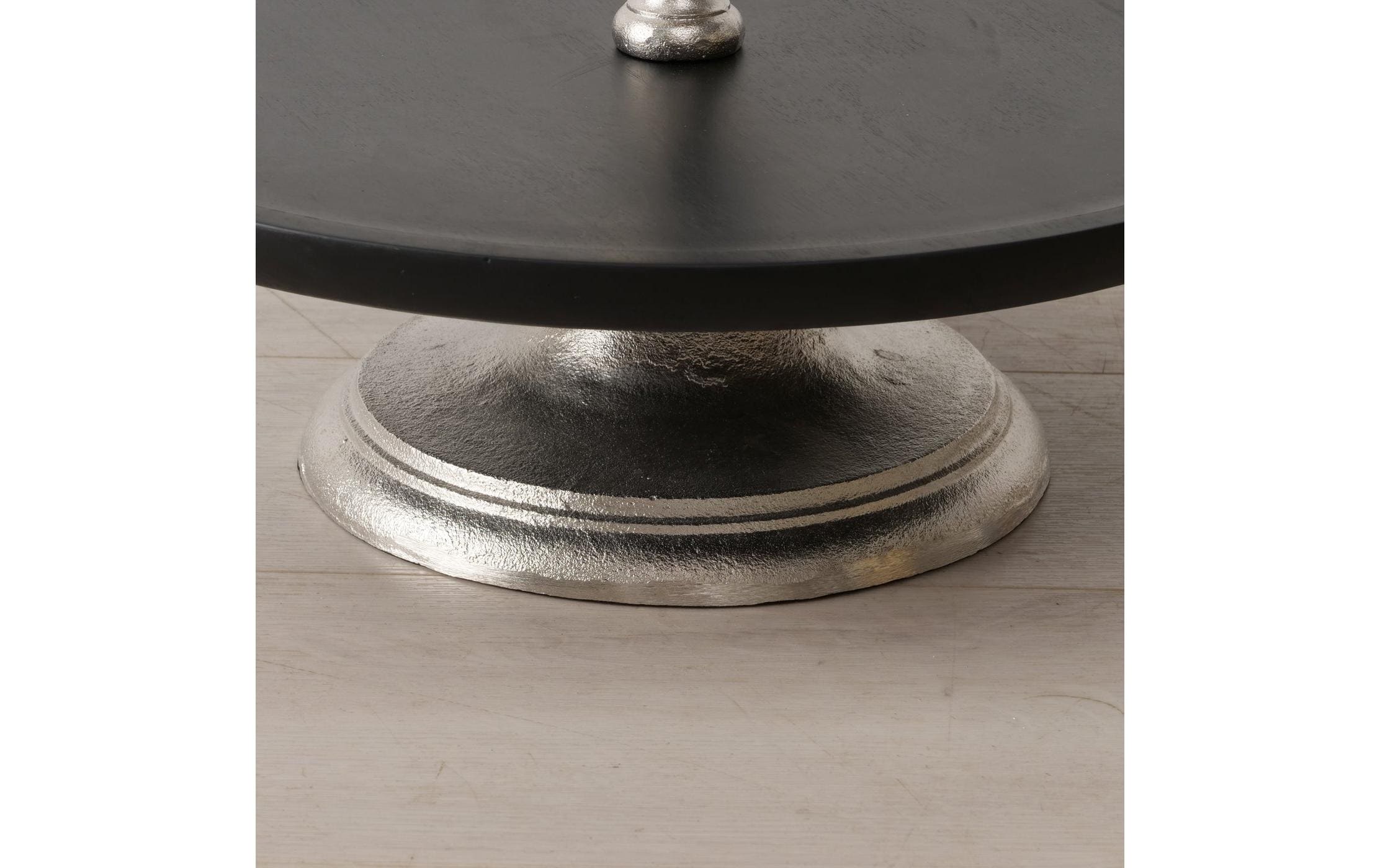 Boltze Etagere Levi, Schwarz/Silber