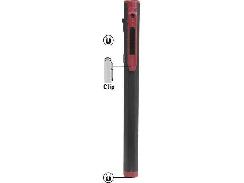 Kraftwerk Stiftlampe COB 300, wiederaufladbar, 3.7 V, 750 mAh Kraftwerk Stiftlampe COB 300, wiederaufladbar, 3.7 V, 750 mAh