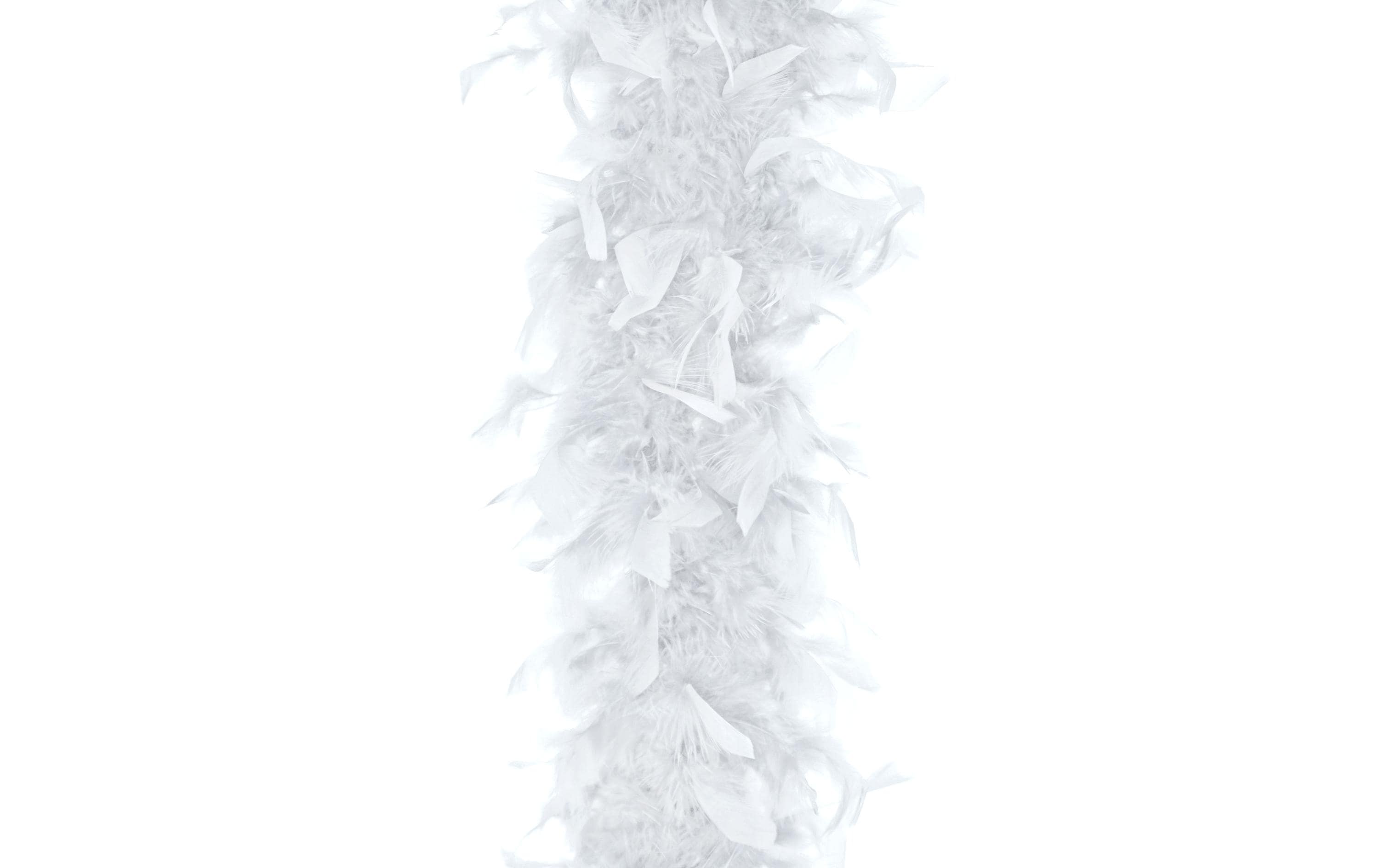 Partydeco Partyaccessoire Boa Weiss